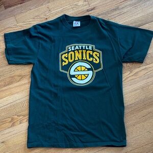 Ray Allen - Seattle Sonics Vintage Graphic T-Shirt